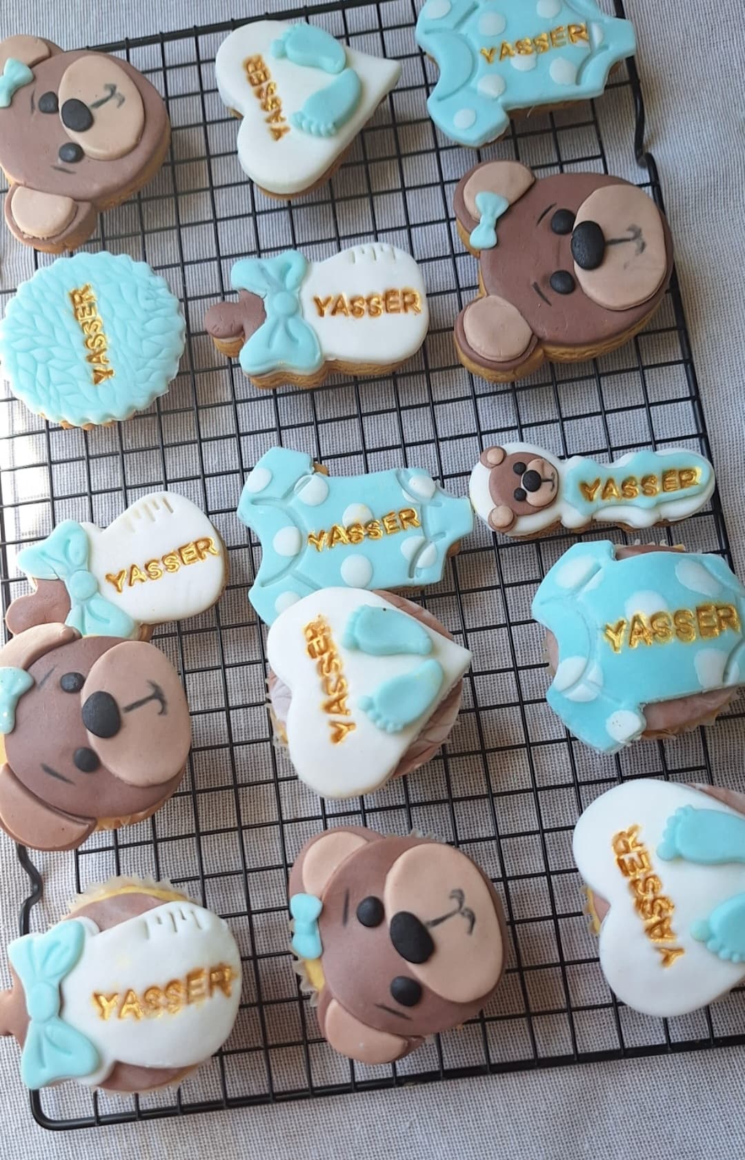 Teddybear cupcake image 1